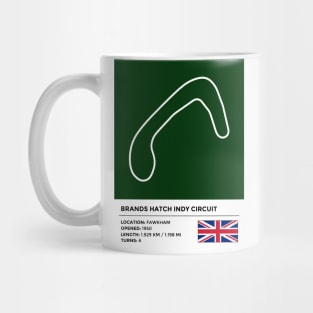 Brands Hatch Indy Circuit [info] Mug